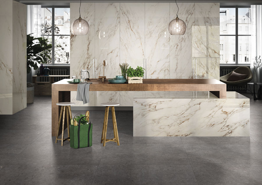 GRES PLOŠČICA SUNSHINE CAPRAIA WHITE, SIJAJ, RETIFICIRANA, PASTORELLI