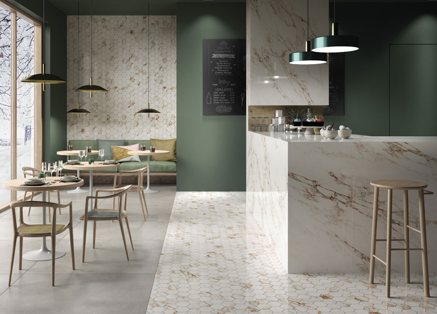 GRES PLOŠČICA SUNSHINE CAPRAIA WHITE, SIJAJ, RETIFICIRANA, PASTORELLI