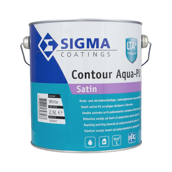 EMAJL ZA LES IN KOVINO SIGMA CONTOUR AQUA-PU SATIN
