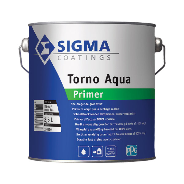 AKRILNI TEMELJNI PREMAZ ZA LES IN KOVINO SIGMA TORNO AQUA PRIMER