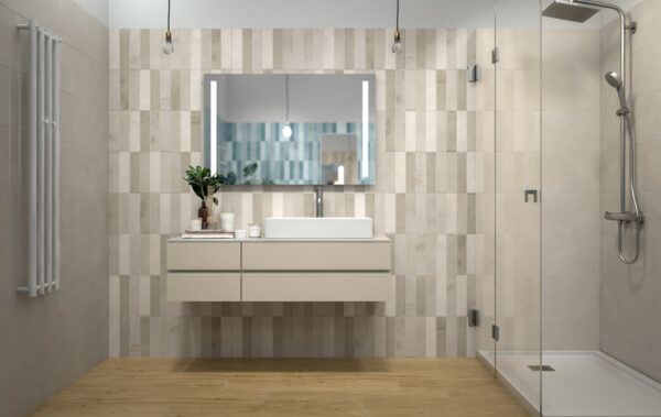 STENSKA KERAMIČNA PLOŠČICA KARMA TAUPE, IDEA CERAMICA