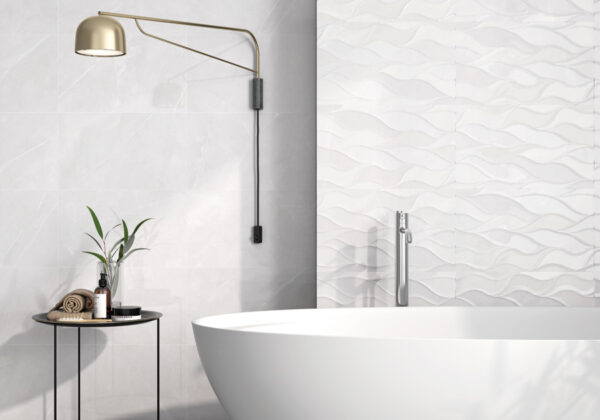 STENSKA KERAMIČNA PLOŠČICA DAGMA BLANCO RLV, RETIFICIRANA, GEOTILES