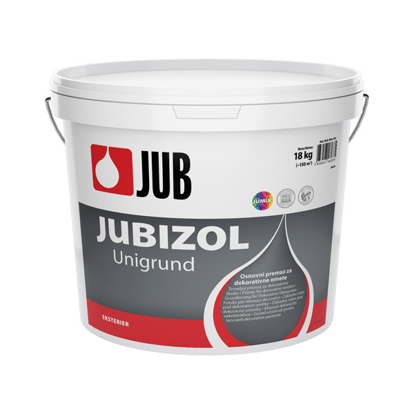 OSNOVNI PREMAZ ZA DEKORATIVNE OMETE JUBIZOL UNIGRUND, BELI
