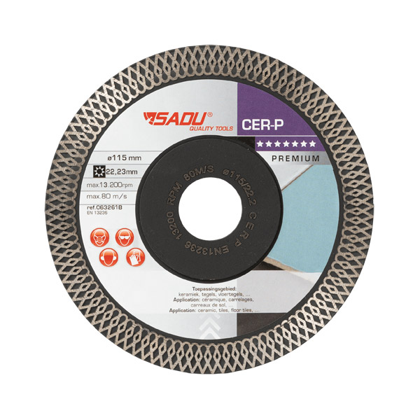 DIAMANTNA REZALNA PLOŠČA CER-P PREMIUM, SADU