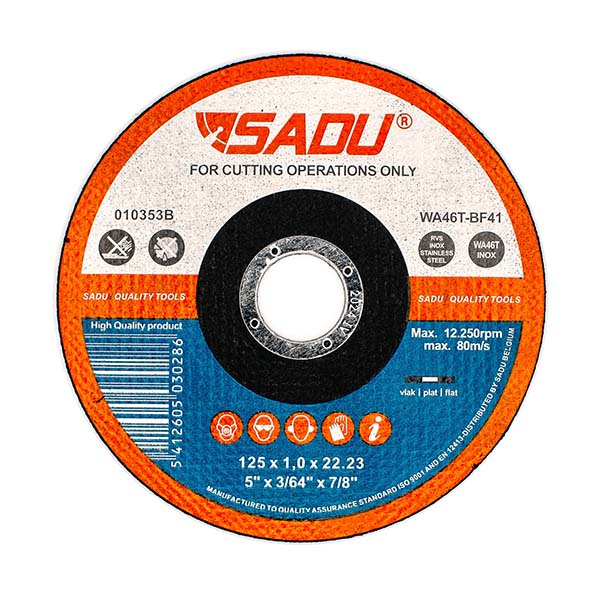 REZALNI DISK ZA INOX AZ46, SADU