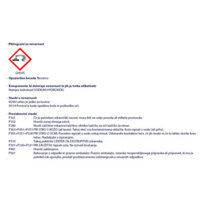 AKTIVNI GEL ZA ČIŠČENJE ODTOKOV MELLERUD