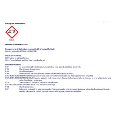 GRANULAT ZA ČIŠČENJE ODTOKOV MELLERUD