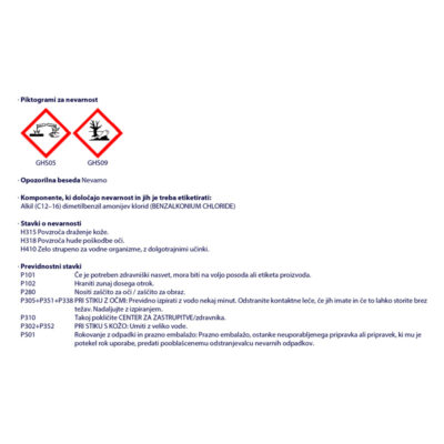 ODSTRANJEVALEC ALG IN ZELENIH OBLOG MELLERUD