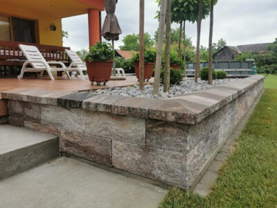 ZAKLJUČNA BETONSKA KAPA NAKLONSKA KOGRAD IGEM, MIX NATURA