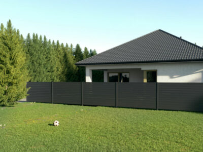 MODULARNA OGRAJA HORNVAL SET, RAL 9005 MAT