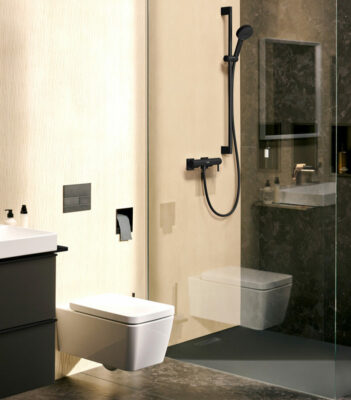 CEV ZA ROČNO PRHO ISIFLEX ČRNA, 28276670, HANSGROHE