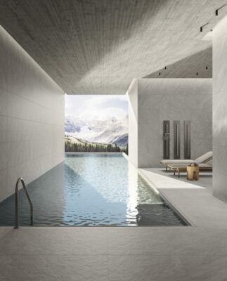 GRES PLOŠČICA NESTING GREY, RETIFICIRANA, DEL CONCA