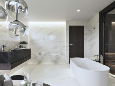 STENSKA KERAMIČNA PLOŠČICA CAVA WHITE, RAKO