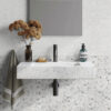 STENSKA KERAMIČNA PLOŠČICA FEEL MIX IVORY, IDEA CERAMICA