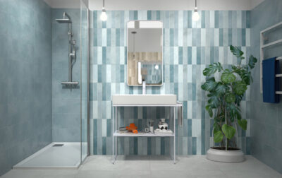 STENSKA KERAMIČNA PLOŠČICA KARMA BLU, IDEA CERAMICA