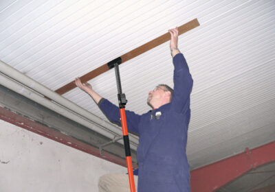 TELESKOPSKI STROPNI OPORNIK, JEKLEN, TRIUSO