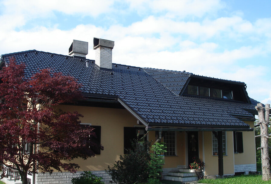 BETONSKI STREŠNIK BRAMAC KLASIK PLATINUM, BRILJANTNO ČRN