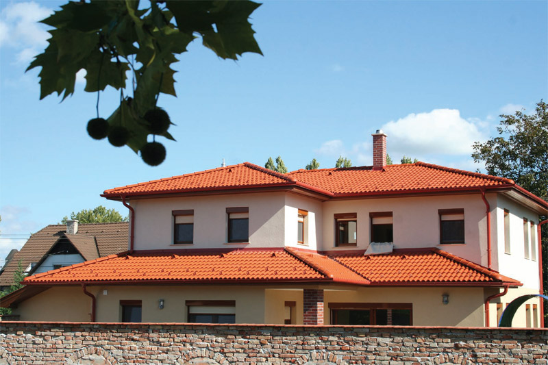 BETONSKI STREŠNIK BRAMAC RIMSKI PLATINUM, OPEČNO RDEČ