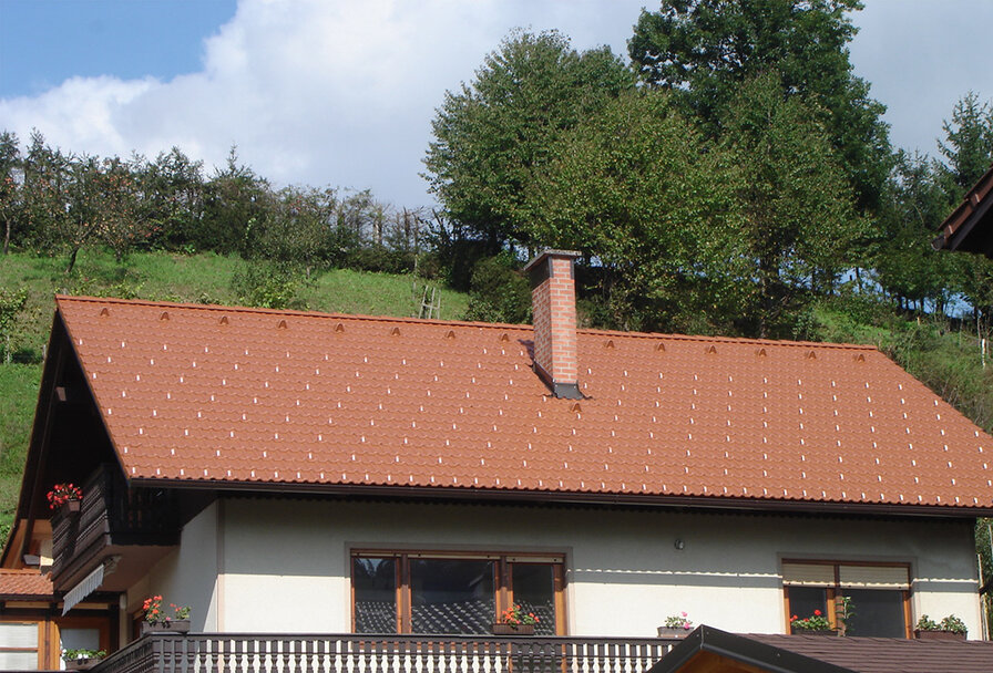 BETONSKI STREŠNIK BRAMAC KLASIK PLATINUM, OPEČNO RDEČ