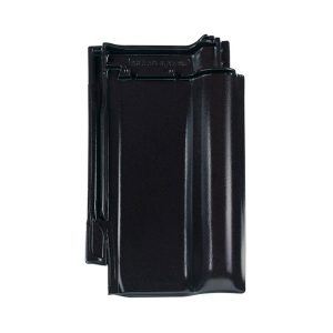 KERAMIČNI STREŠNIK BRAAS RUBIN 13V, ČRN, GLAZURA