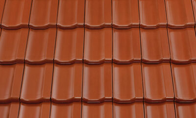 KERAMIČNI STREŠNIK BRAAS TOPAS 13V, BAKRENO RDEČ, ENGOBA