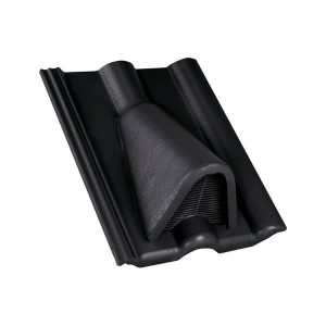 BETONSKI STREŠNI ZRAČNIK BRAMAC KLASIK PLATINUM, BRILJANTNO ČRN