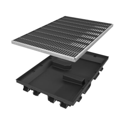 VGRADNI KOVINSKI PREDPRAŽNIK, S KORITOM IN ODTOKOM