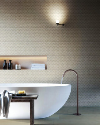 STENSKA KERAMIČNA PLOŠČICA INDIRA LINFA CREAM, RETIFICIRANA, IDEA CERAMICA